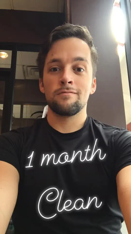 30 days free of alcohol!