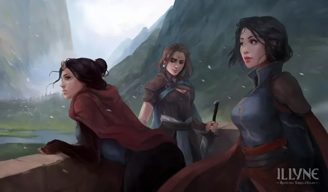 The Three Blades by Johann Blais