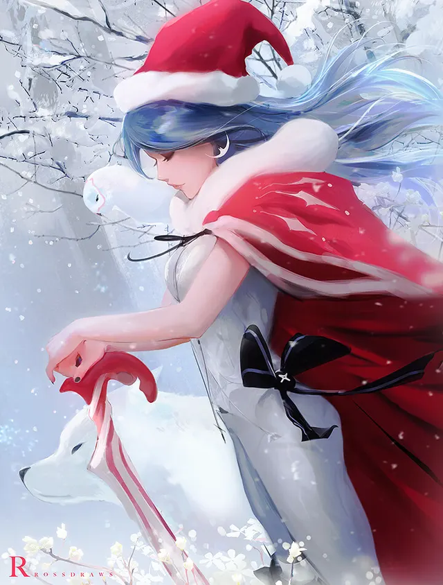 Mom's Battle Claus by Ross Tran