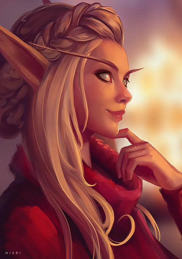 Christmas Elf by Rudy Duca