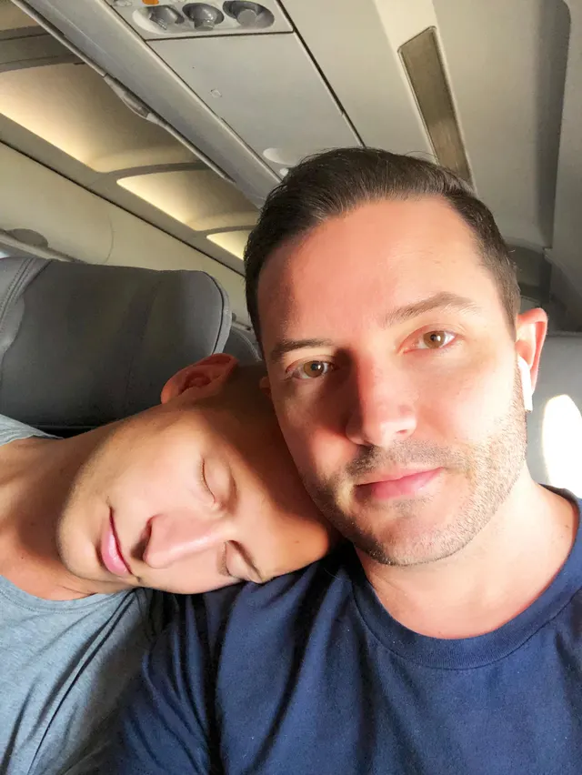 Husband life: only good for being a pillow! 🙄💤