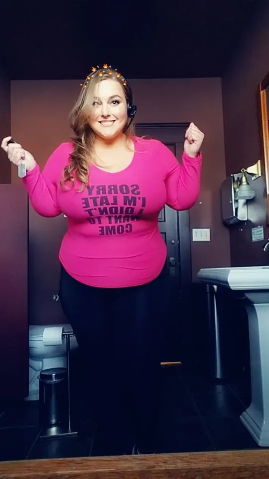 I'm consistently late to work, so this shirt felt appropriate