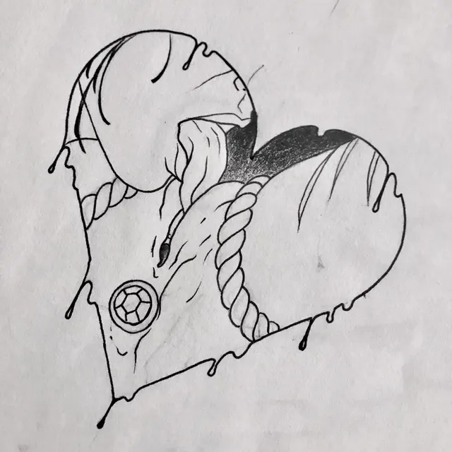 Just doodling with some pencils and microns.