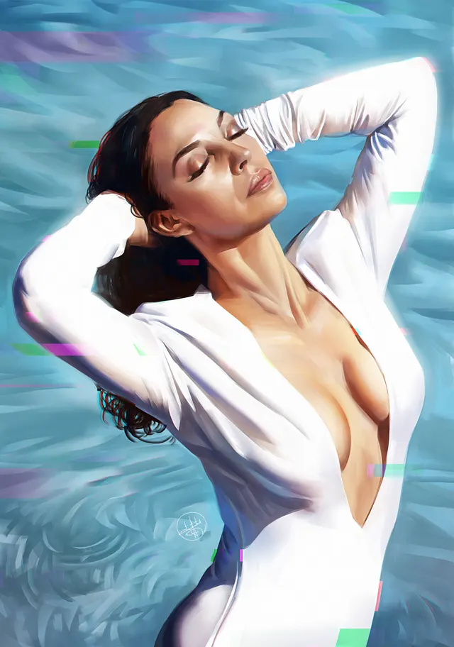 Monica by Aleksandr Sidelnikov