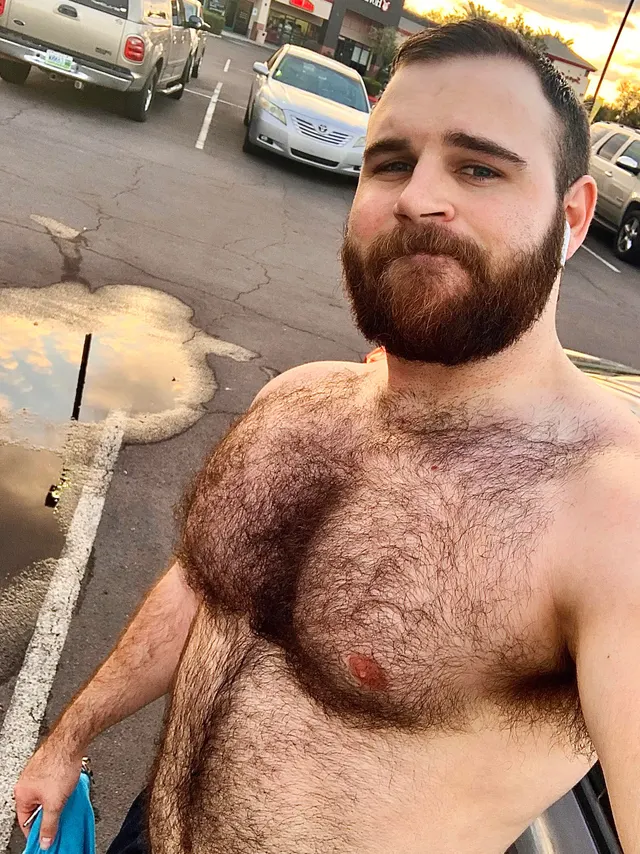 Sweaty after a great workout 😁