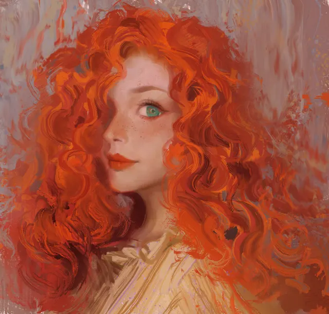 Redhead by Hou China