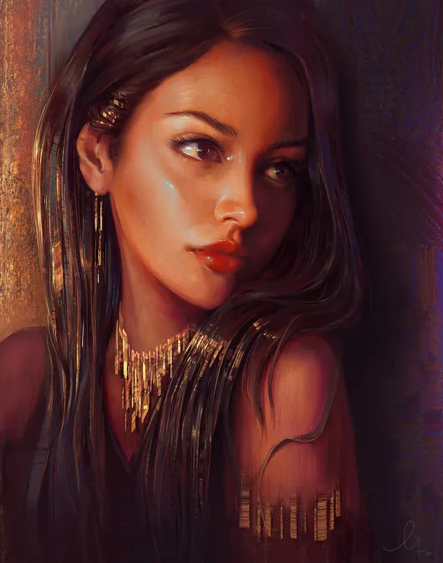 Gaze by Mandy Jurgens