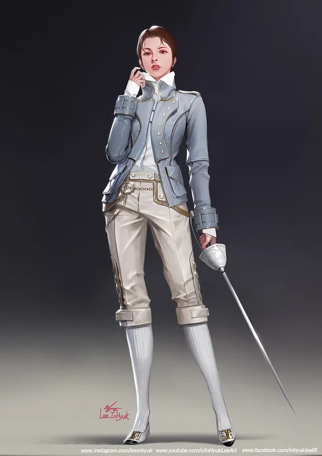 Character Design by InHyuk Lee