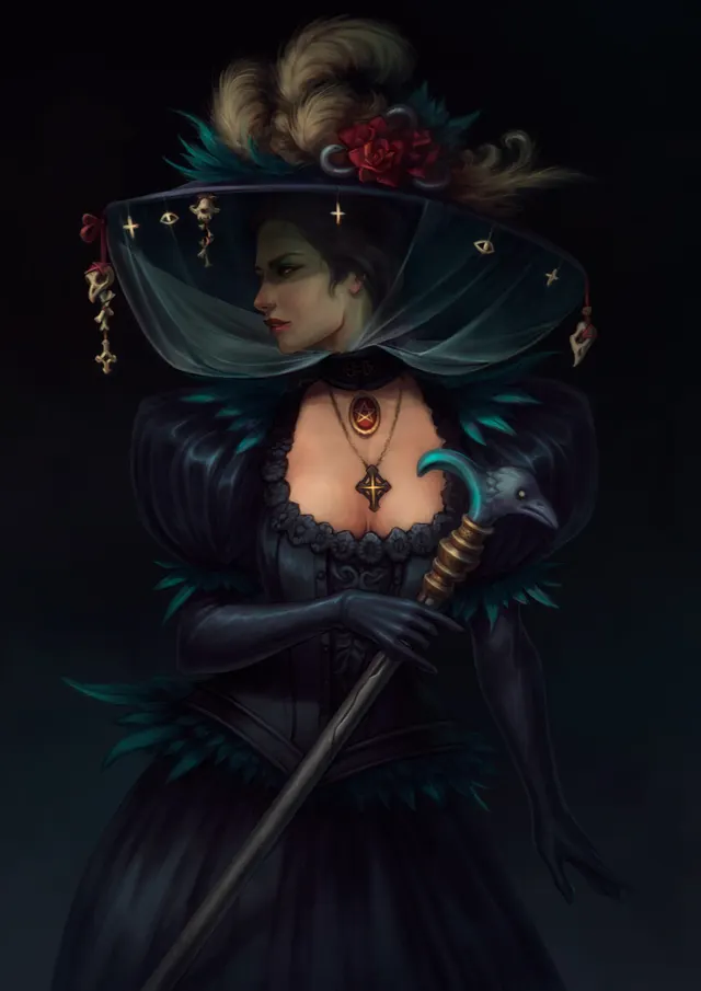 Widow by Daria Ovchinnikova