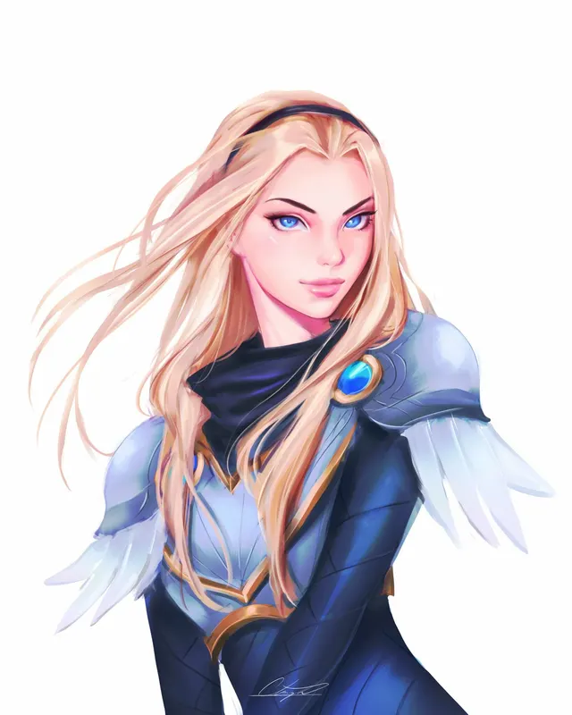Lux, The Lady of Luminosity by Chris Ta