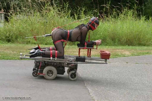 She’s driving around. Who says she doesn’t gave freedom!