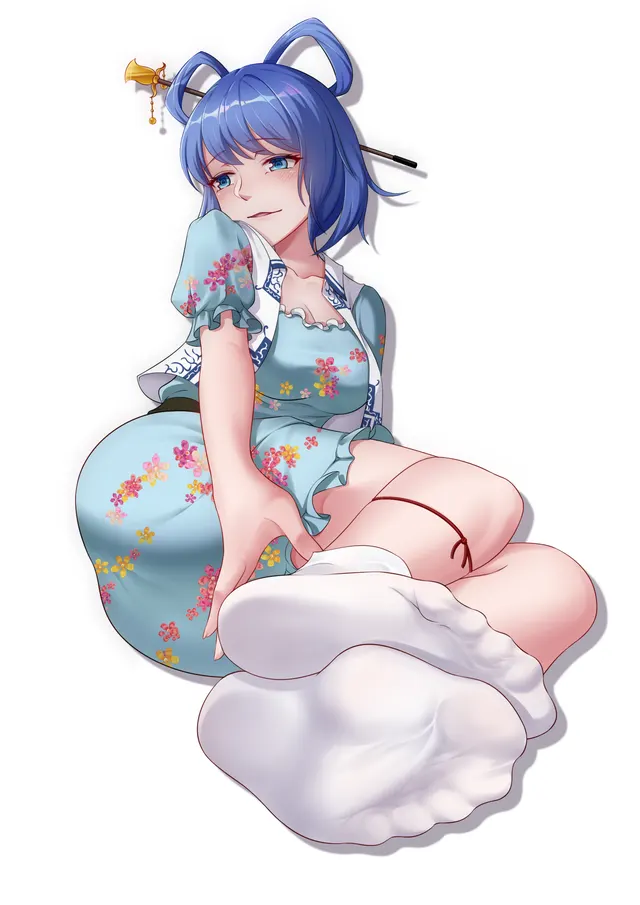 "One of my friends told me you like feet, heh"