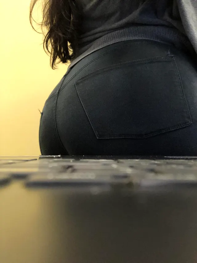 At the office, back when I had to go into one