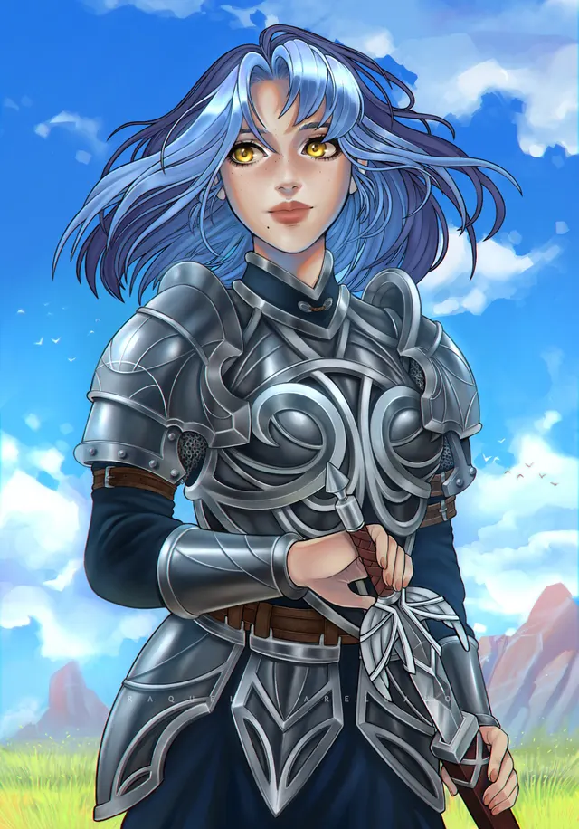 Celestine (Original Character) by Rarellano art