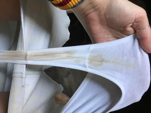 [SELLING] [gusset peek] Filthy white cotton thong