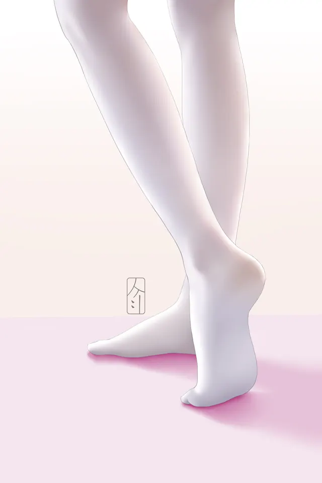 "Admire my soft feet, pet."