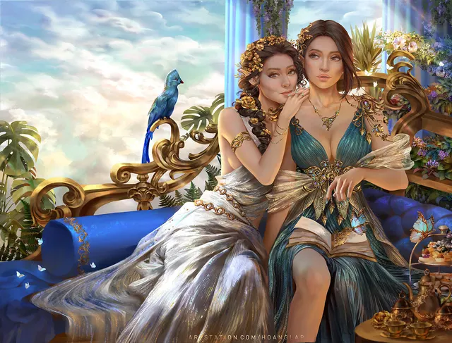 Tea Time by Hoàng Lập (Solan)