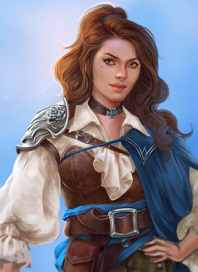 Musketeer girl by Shuri Cat