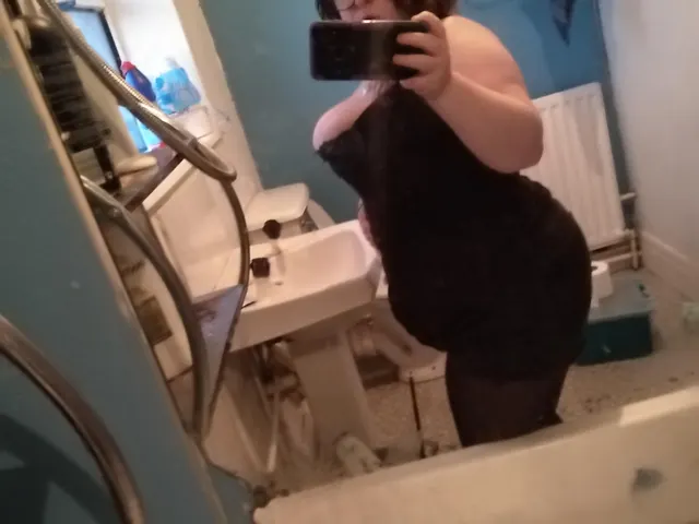 Eek I'm a little nervous to post this picture but someone asked me if I had a butt, so here's some (clothed) proof