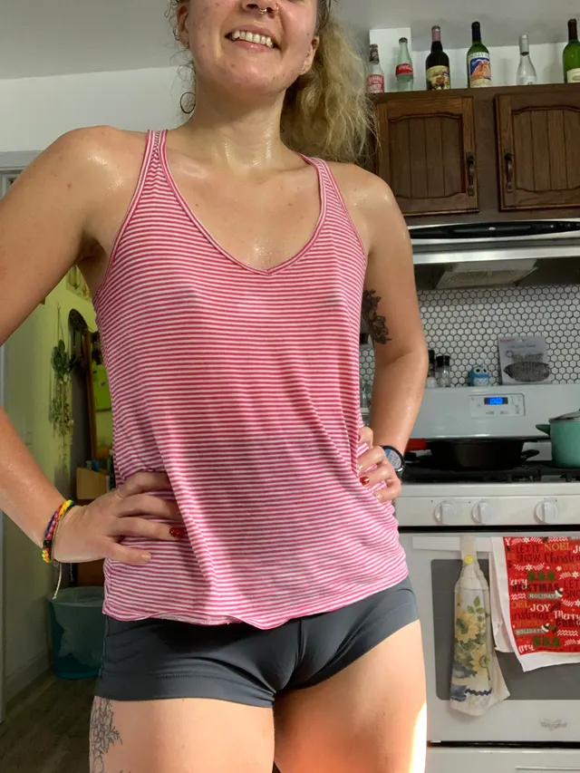 I know I'm a sweaty lady but this may be a new personal record