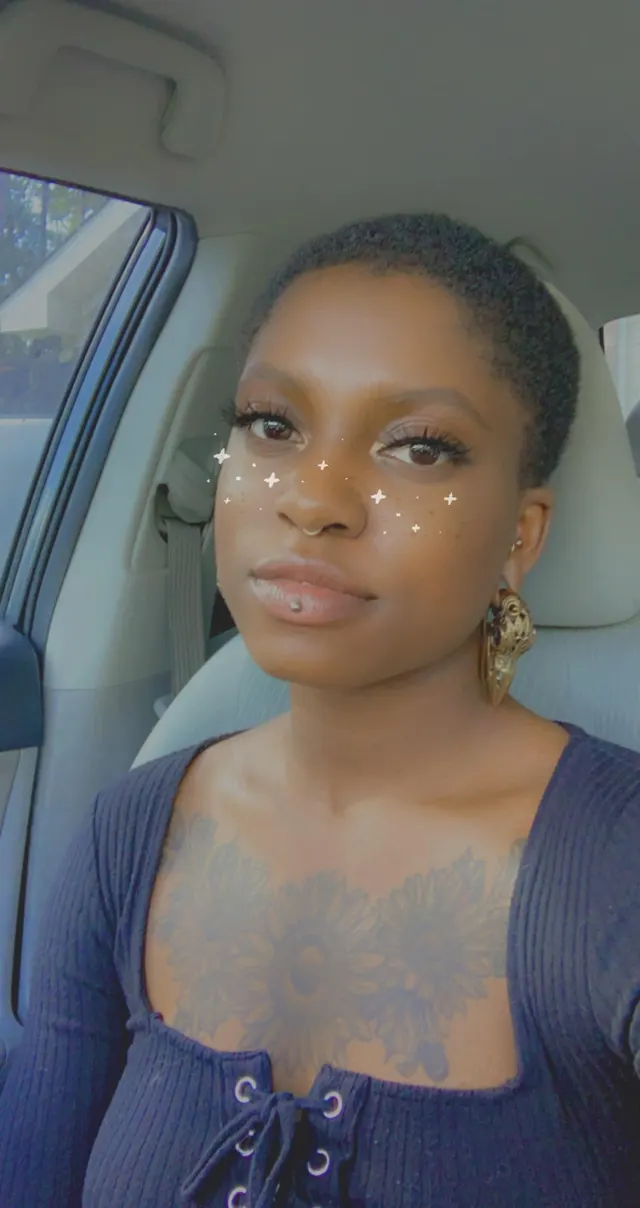 I broke up with my daddy, who I was engaged to, three weeks ago. It’s been hard :( but I mustered a sad smile today!