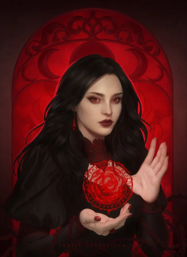 .: Bloodmoon Bellamina :. by Irene M. de Torres