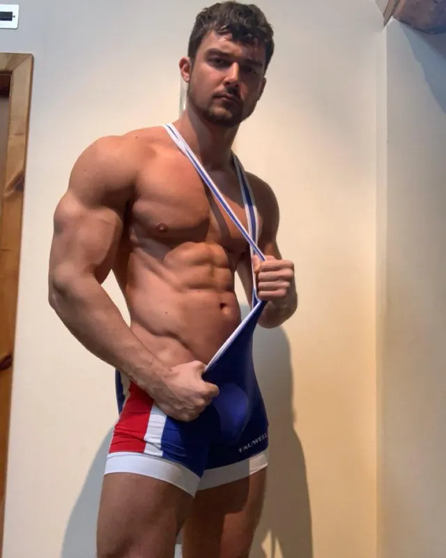 Red , white , and blue ...