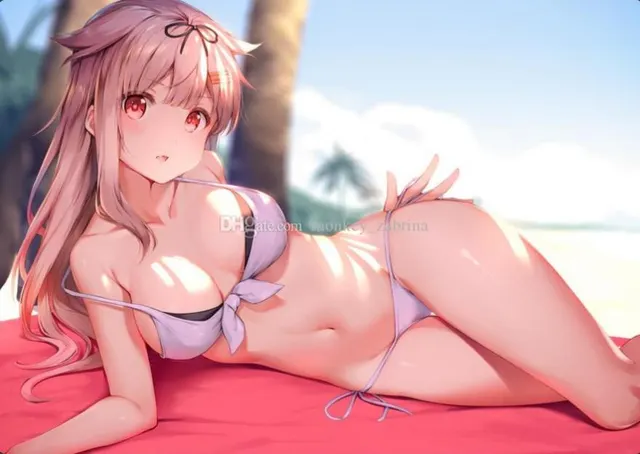 Laying down in the sun