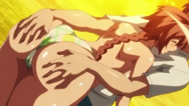 Juugoya Tsukimi's groped booty [Aku No Onna Kanbu Full Moon Night | Episode 1]