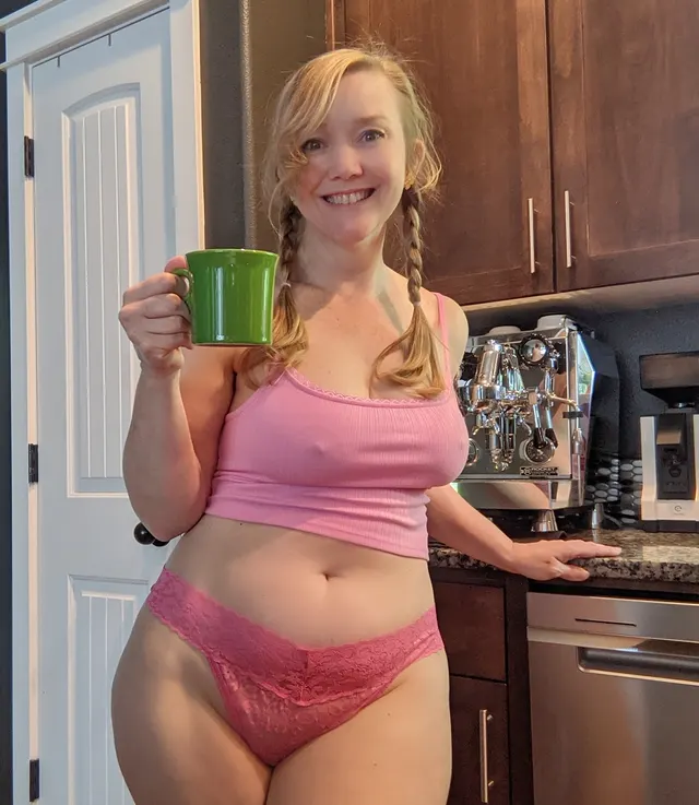 My coffee perks me right up! 😉 [F47]