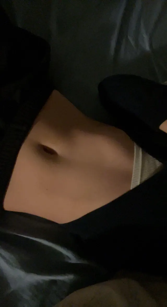 I just took this a second ago. It’s my bellybutton in artistic lighting (aka the lights are off in the room) 21F