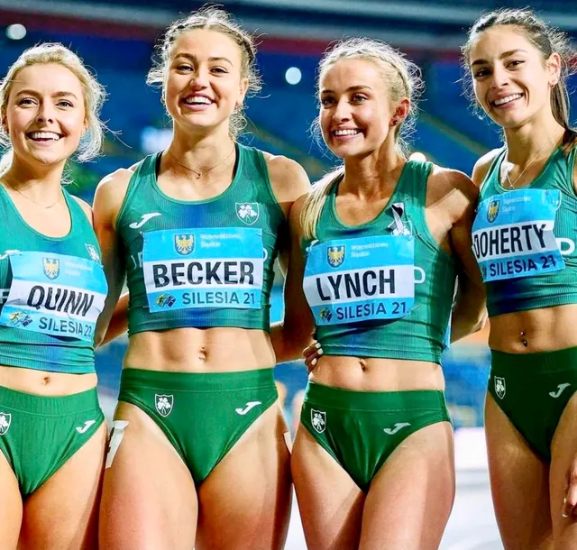 The Irish women sprint team is so streamlined!