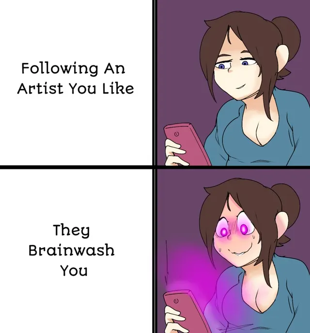 Not particularly hentai but I thought it was still cool. (Faetomi)