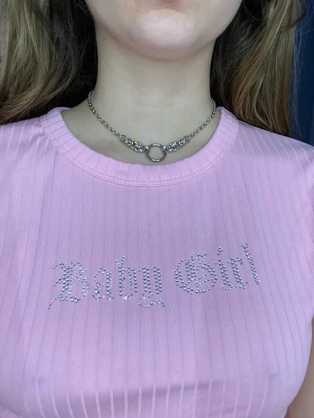 Daddy finally collared me!