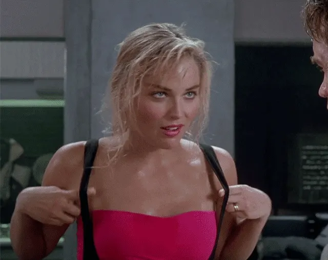 Sharon Stone was insanely hot in 1990's Total Recall, and the popularity of that movie turned her from a relatively unknown actress to one of the biggest sex symbols of that decade.