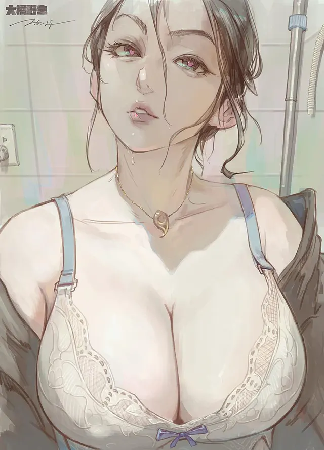 Mommy with heart eyes