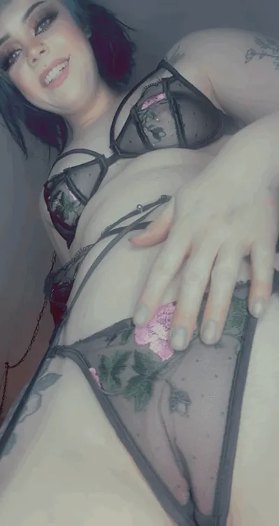 I love teasing you with me see thru lingerie 😜🥵💦