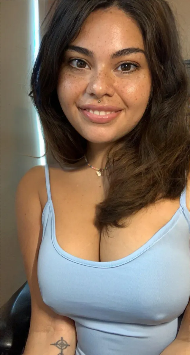 Would my pokies catch your attention? This top is very clingy!