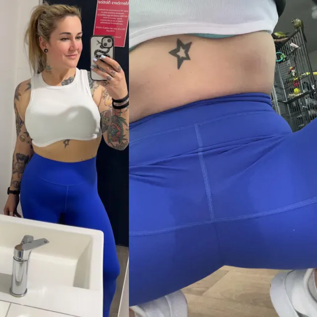 Before vs. After leg day 💦