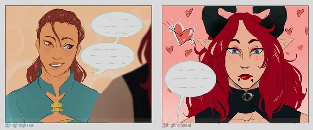 Oh no she cute By thighhighseal (me)