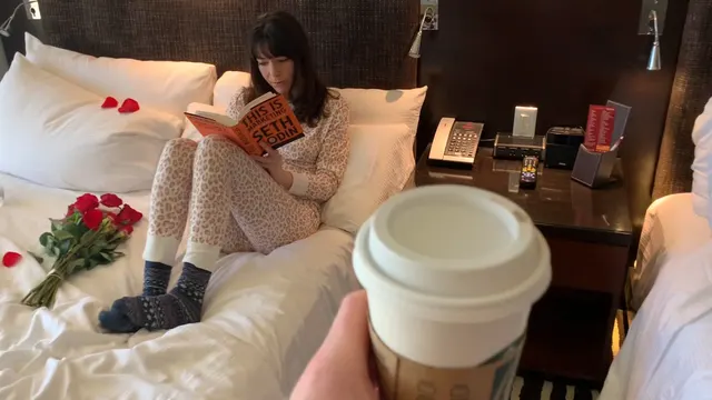 The sweetest surprise after a romantic Valentine's Day: a spontaneous cumshot.