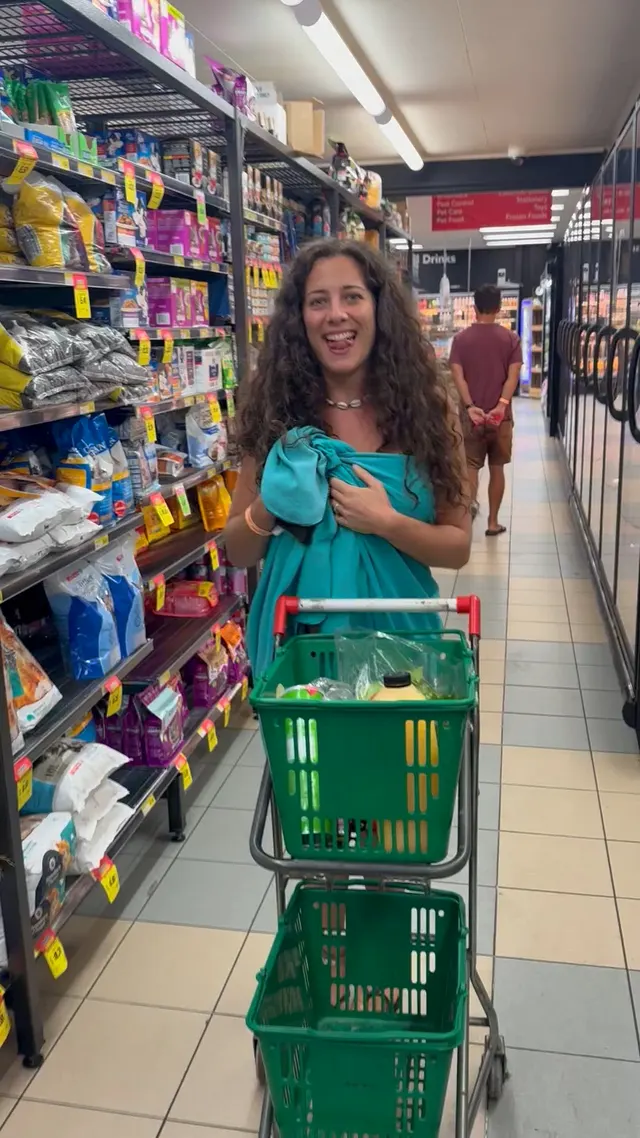 A cheeky flash in IGA