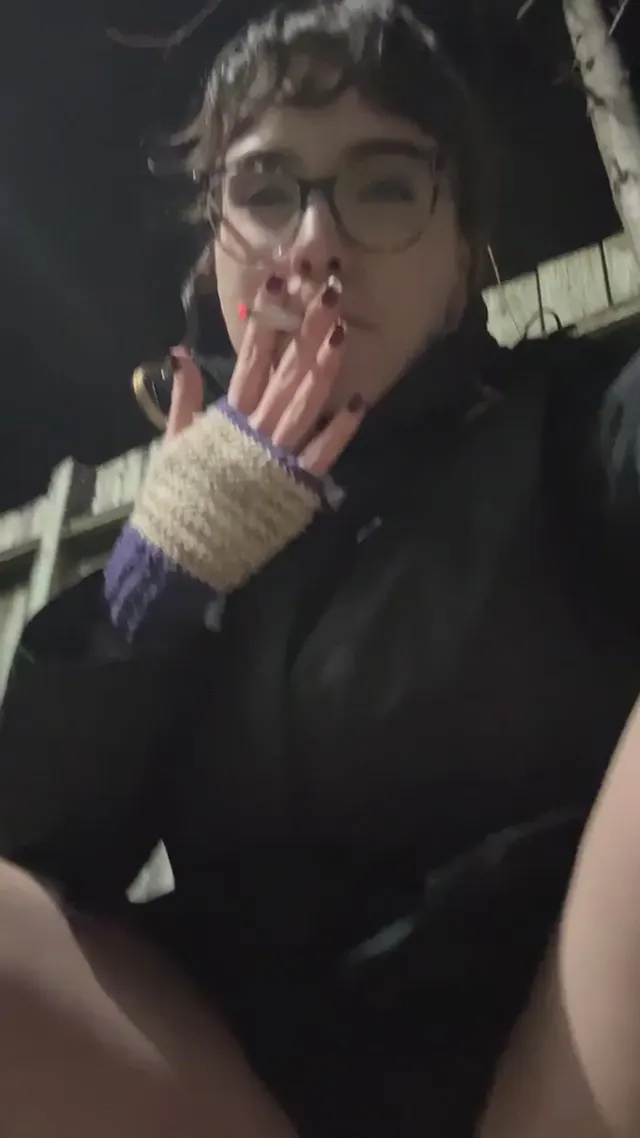 I just squat down and let it all out