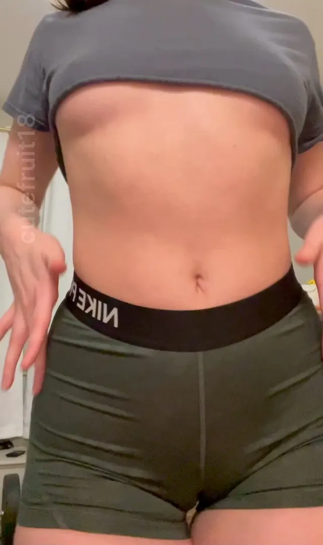 i may have outgrown these shorts