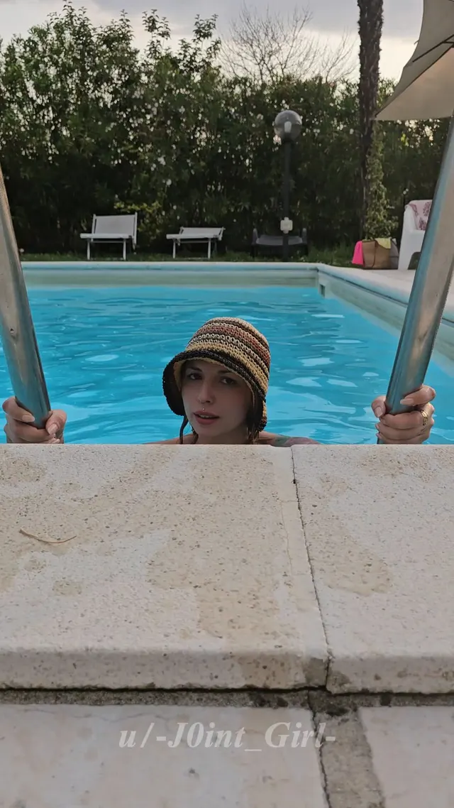 I'm only wearing my tattoos at the pool