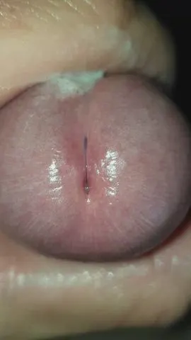 My slowmo cum volcano