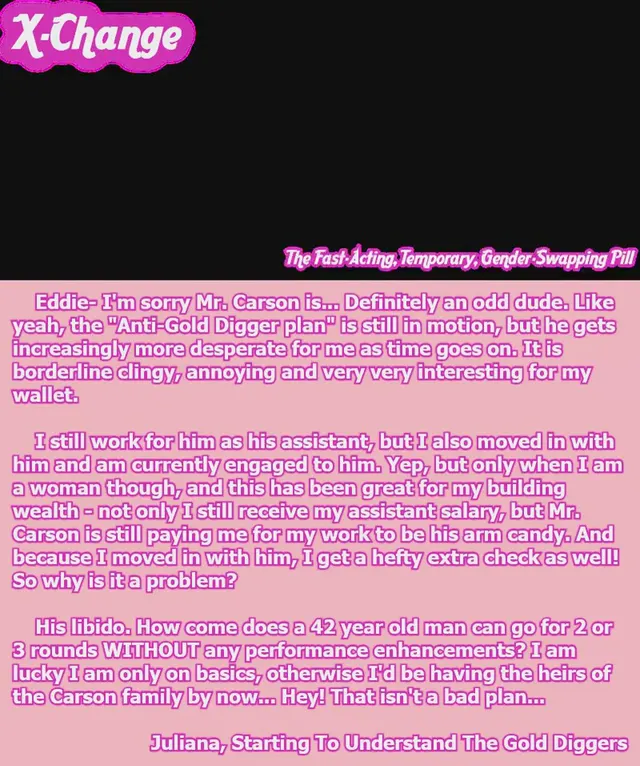 Juliana, Starting To Understand The Gold Diggers...