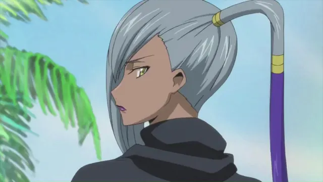 Villetta Nu stripping and revealing her sexy dark skinned body [Code Geass]