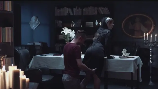 Sata Jones a nun with no underwear