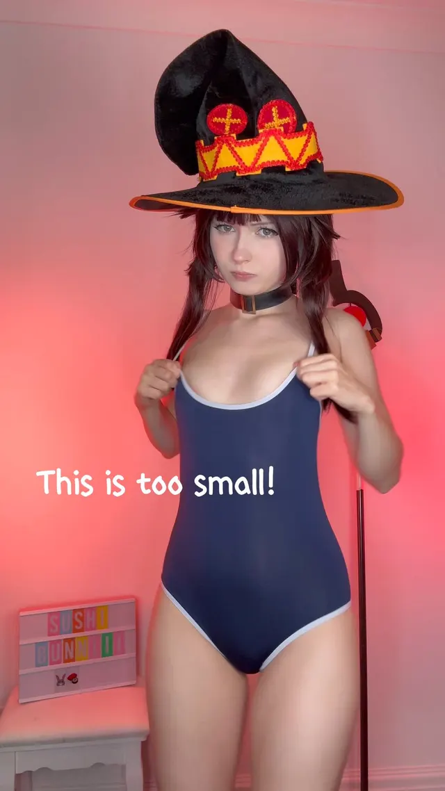 Swimsuit Megumin from KonoSuba by SushiBunniii